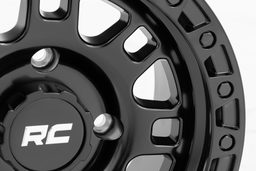 82 Series 8-Spoke UTV Wheel in Gloss Black, Part 82150733, view 5, Rough Country