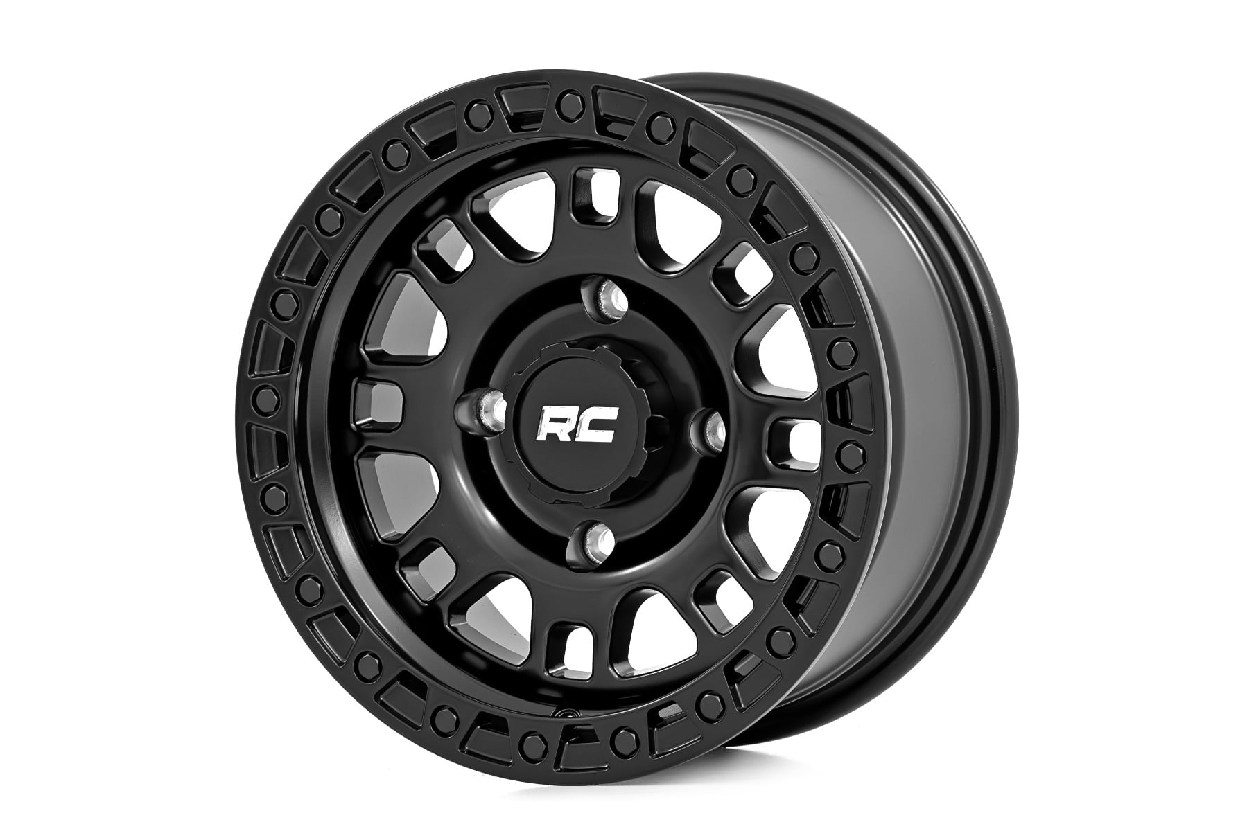 Rough Country 82 Series 8-Spoke UTV Wheel in Gloss Black