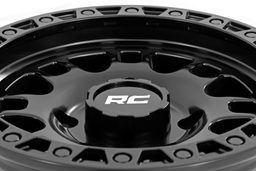 82 Series 8-Spoke Gloss Black UTV Wheel, view 6, Rough Country 82150735