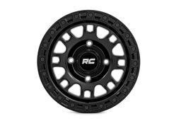 82 Series 8-Spoke UTV Wheel in Gloss Black — Part 82150737, view 2, Rough Country