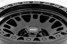 82 Series Wheel: Gloss Black 8-Spoke Aluminum, Part 82170917, view 6, Rough Country