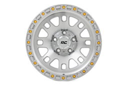 82 Series 8-Spoke Machined Wheel with Simulated Beadlock, view 2, Rough Country 82170918C