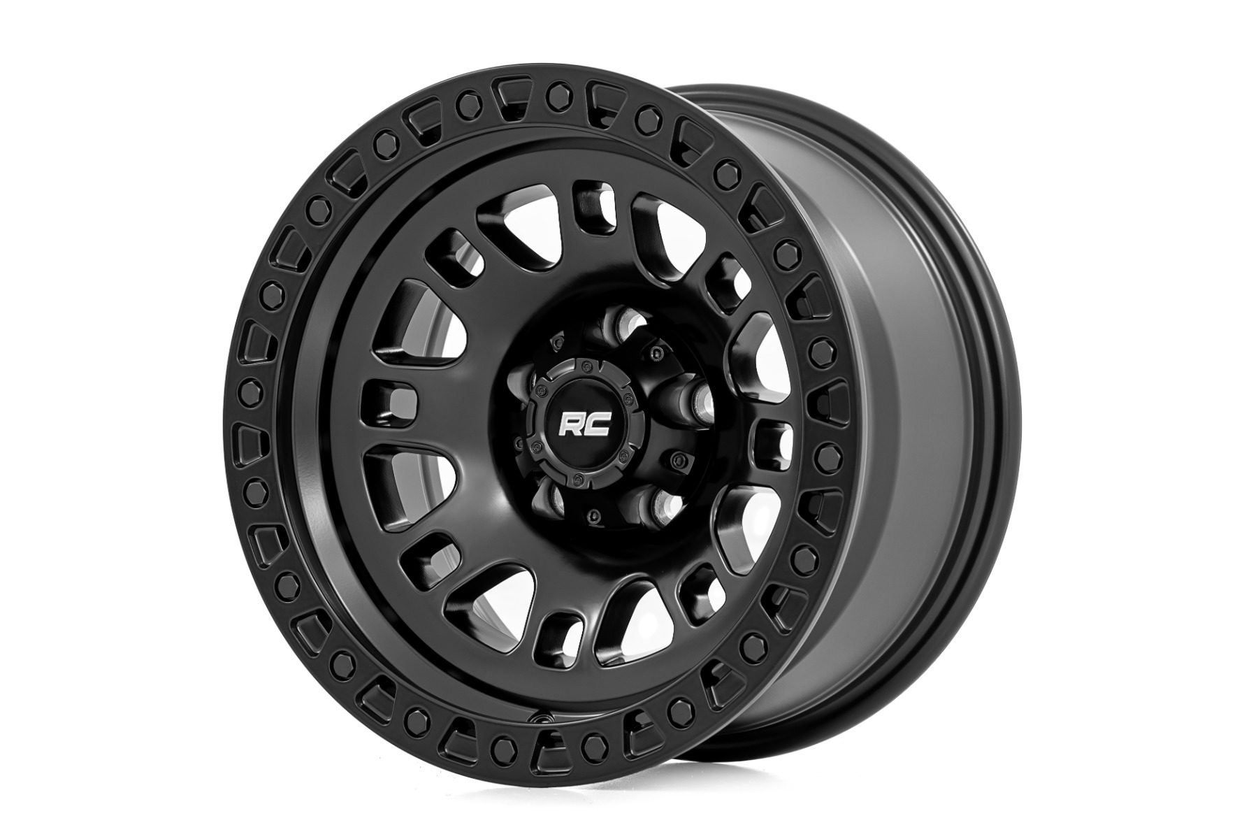Rough Country 82 Series 8-Spoke Wheel — Gloss Black