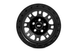 82 Series Wheel — Gloss Black 8-Spoke, view 2, Rough Country 82181214