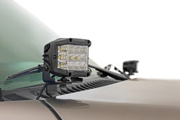 2-Inch Black Series LED Ditch Light Kit for Chevy 1500 (1999-2006), view 2, Rough Country 82282