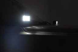 2-Inch Black Series LED Ditch Light Kit for Silverado (1999–2006), view 6, Rough Country 82283