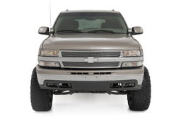 Cool White DRL Ditch Light Kit for Chevrolet Silverado, view 4, Rough Country 82284