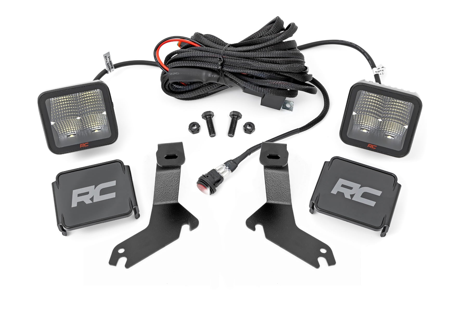 Rough Country Spectrum Ditch Light Kit for Chevrolet Silverado 1500