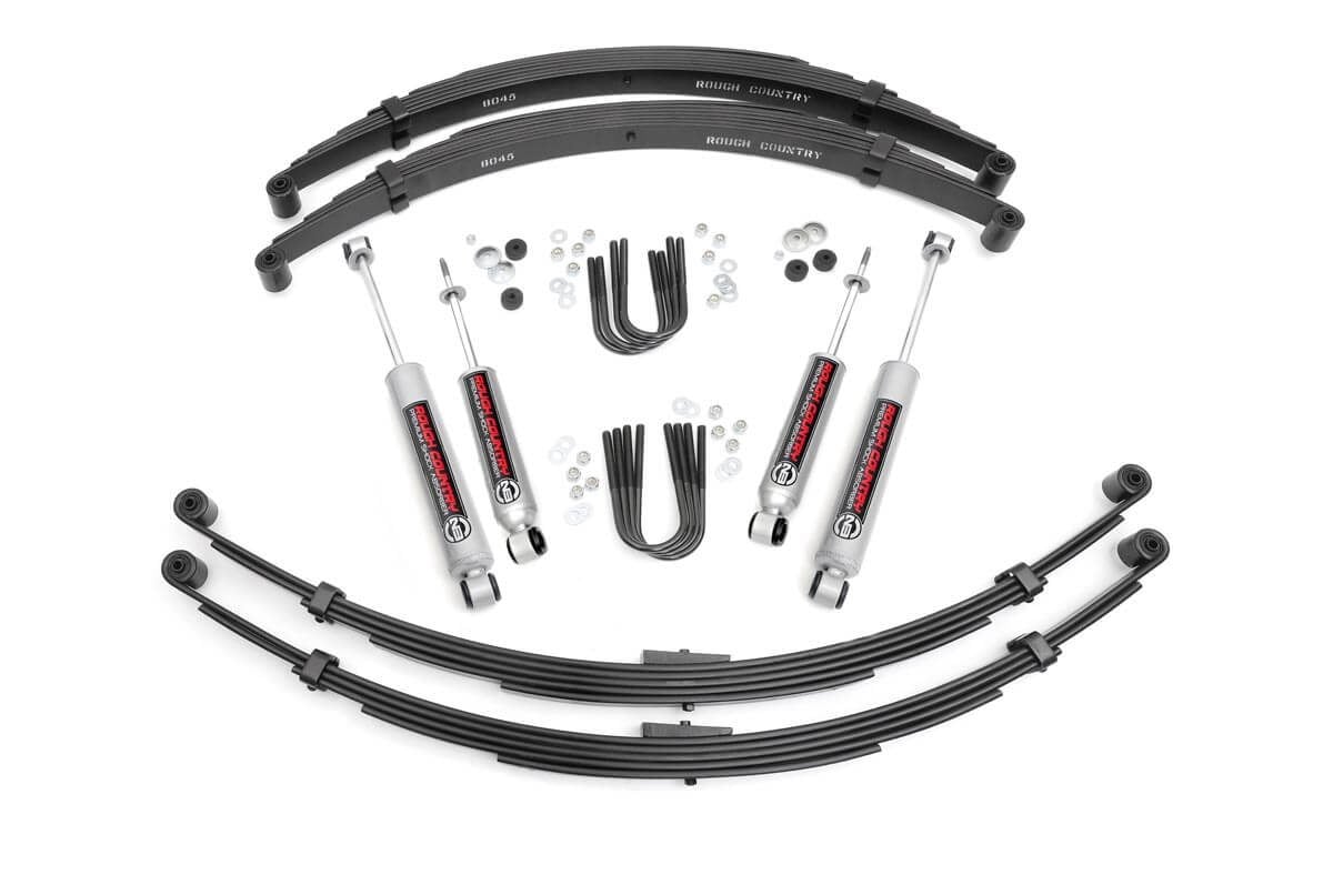 Rough Country 4-Inch Lift Kit with N3 Shocks for Scout II 4WD