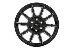 83 Series 10-Spoke Wheel in Gloss Black, Part 83170912, view 2, Rough Country