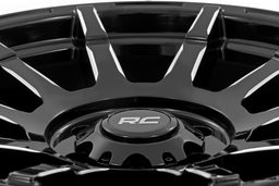 83 Series Gloss Black Wheel for 2011-2025 Silverado/Sierra HD, view 4, Rough Country 83200906
