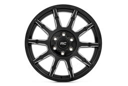 83 Series 10-Spoke Wheel in Gloss Black — Part 83200917, view 2, Rough Country