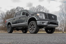 3-Inch Lift Kit for Nissan Titan & Titan XD (2004–2024) — Part 83400RED, view 2, Rough Country