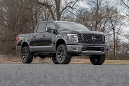 3-Inch Lift Kit for Nissan Titan & Titan XD (2004–2024) — Part 83400RED, view 3, Rough Country