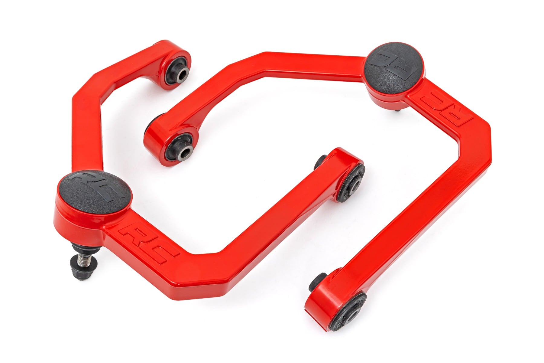 Rough Country Red Forged Upper Control Arms for Lifted Nissan Titan
