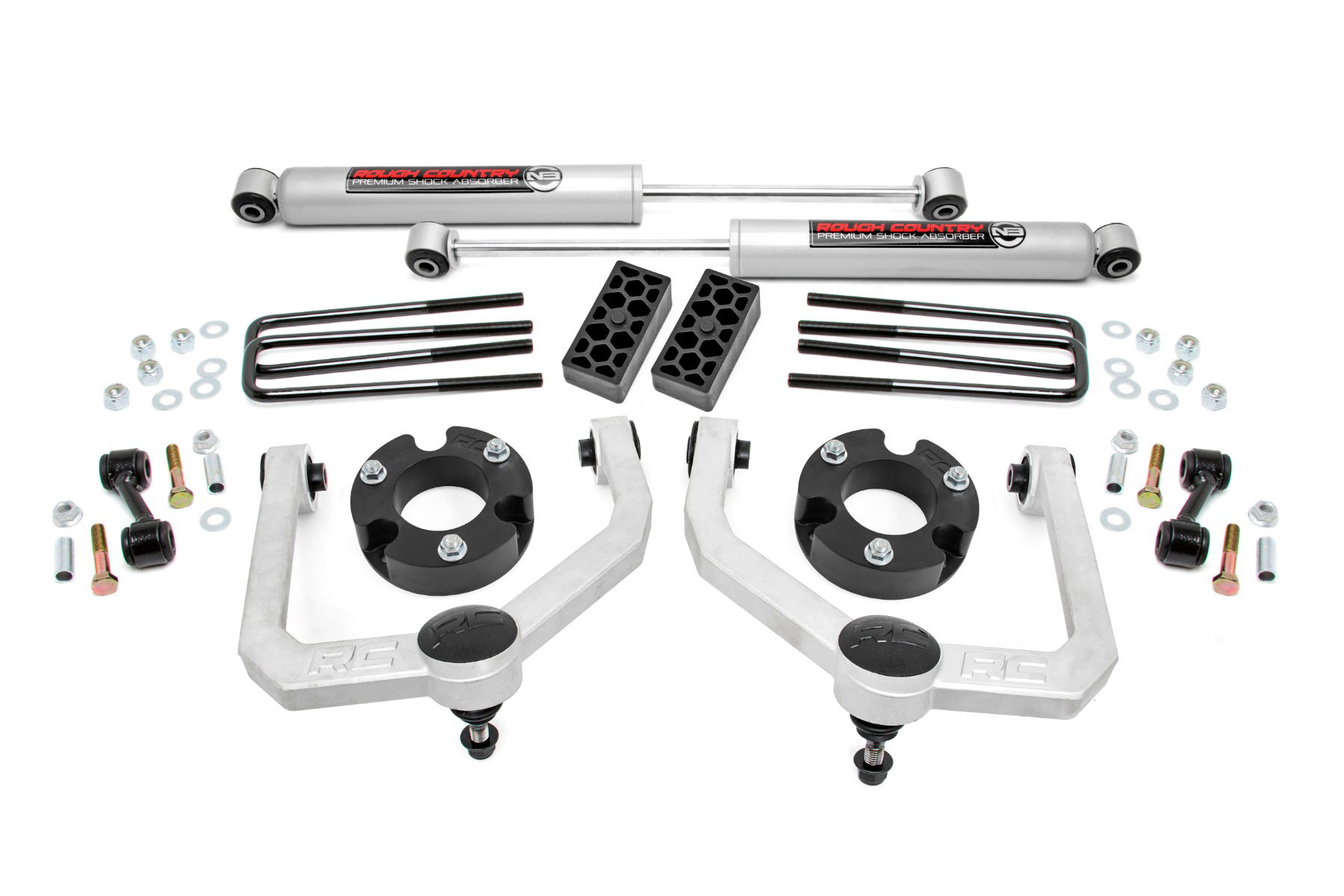 Rough Country 3 Inch Lift Kit for Nissan Titan and Titan XD