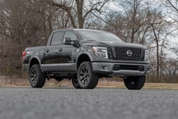 3-Inch Lift Kit for Nissan Titan & Titan XD (2004–2024) — Part 83430RED, view 3, Rough Country