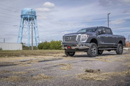 3-Inch Lift Kit for 2016–2024 Nissan Titan XD 4WD/RWD, view 2, Rough Country 83600