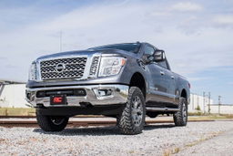 3-Inch Lift Kit for 2016–2024 Nissan Titan XD 4WD/RWD, view 5, Rough Country 83600