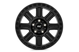 84 Series 8-Spoke Wheel in Gloss Black — Part 84150813, view 2, Rough Country