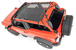 Mesh Bikini Top Plus for Ford Bronco (2021-2025) — Rough Country 85116