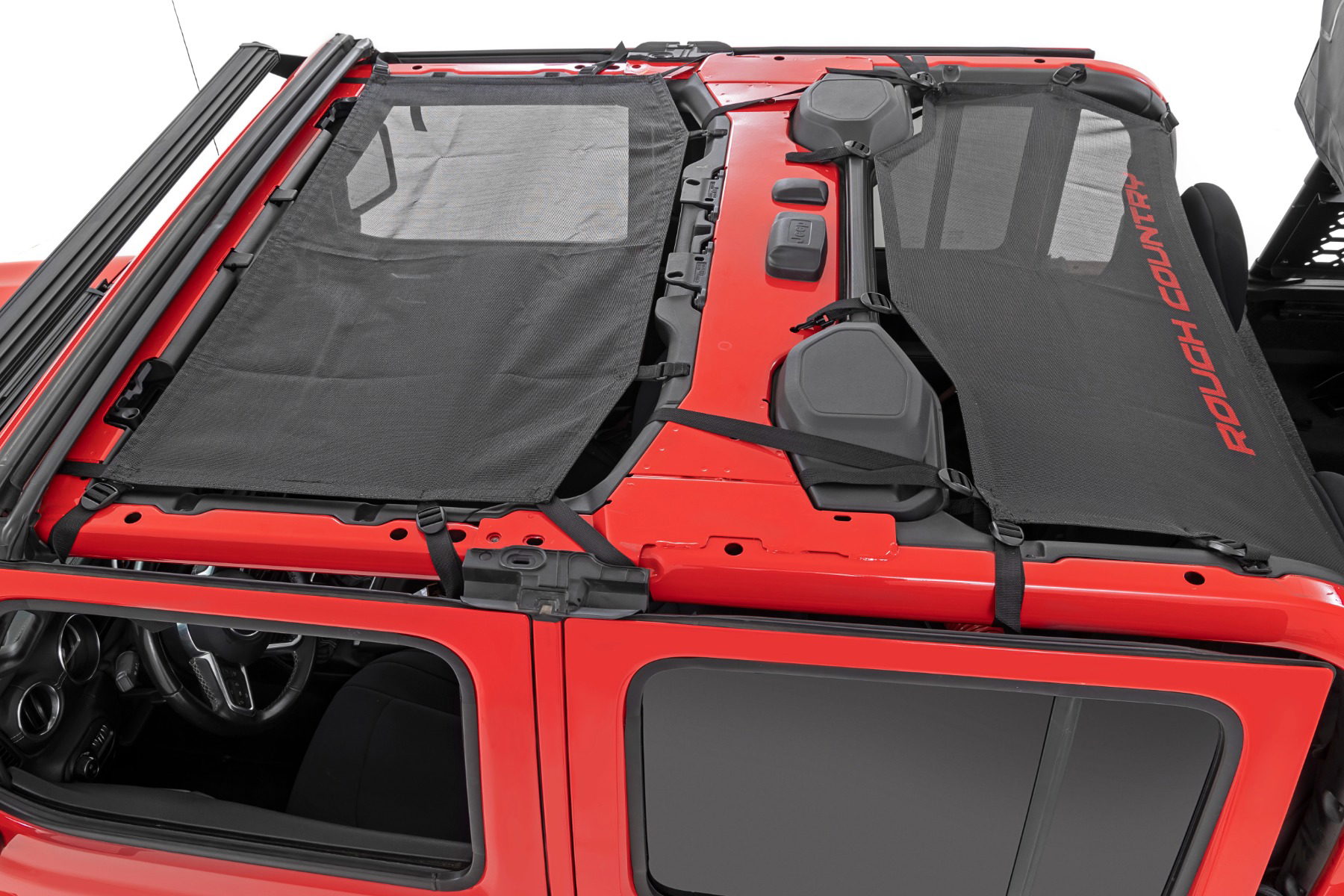 Mesh Bikini Top Plus for Jeep Gladiator (2020-2024) — Rough Country 85118