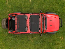 Mesh Bikini Top Plus for Jeep Wrangler 4-Door (2018-2024), view 5 — Rough Country 85120