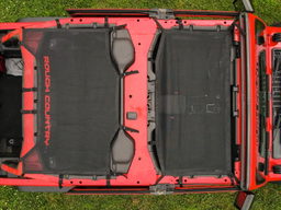Mesh Bikini Top Plus for Jeep Wrangler 4-Door (2018-2024), view 6 — Rough Country 85120
