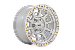 85 Series Wheel 17x9, 8x6.5, +0 Offset (Simulated Beadlock), view 4, Rough Country 85170010C