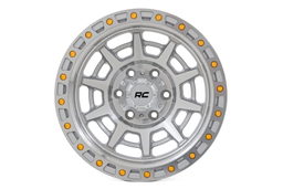 85 Series Machined Wheel with Simulated Beadlock Design, view 2, Rough Country 85170918C