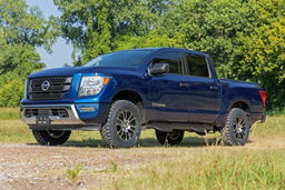 2-Inch Leveling Kit with 1-Inch Rear Block for Nissan Titan, view 4, Rough Country 861