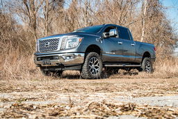2-Inch Lift Kit for 2016-2024 Nissan Titan XD 4WD and RWD, view 6, Rough Country 868RED