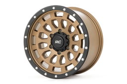 87 Series Wheel in Bronze with Black Ring — Part 87170918, Rough Country