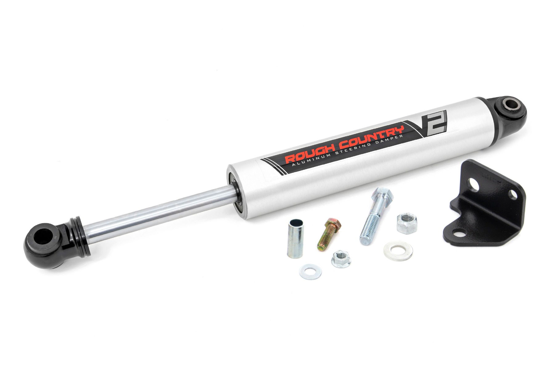 Rough Country V2 Steering Stabilizer for Jeep Wrangler