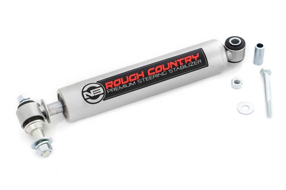 Rough Country N3 Steering Stabilizer for Factory Mount Location