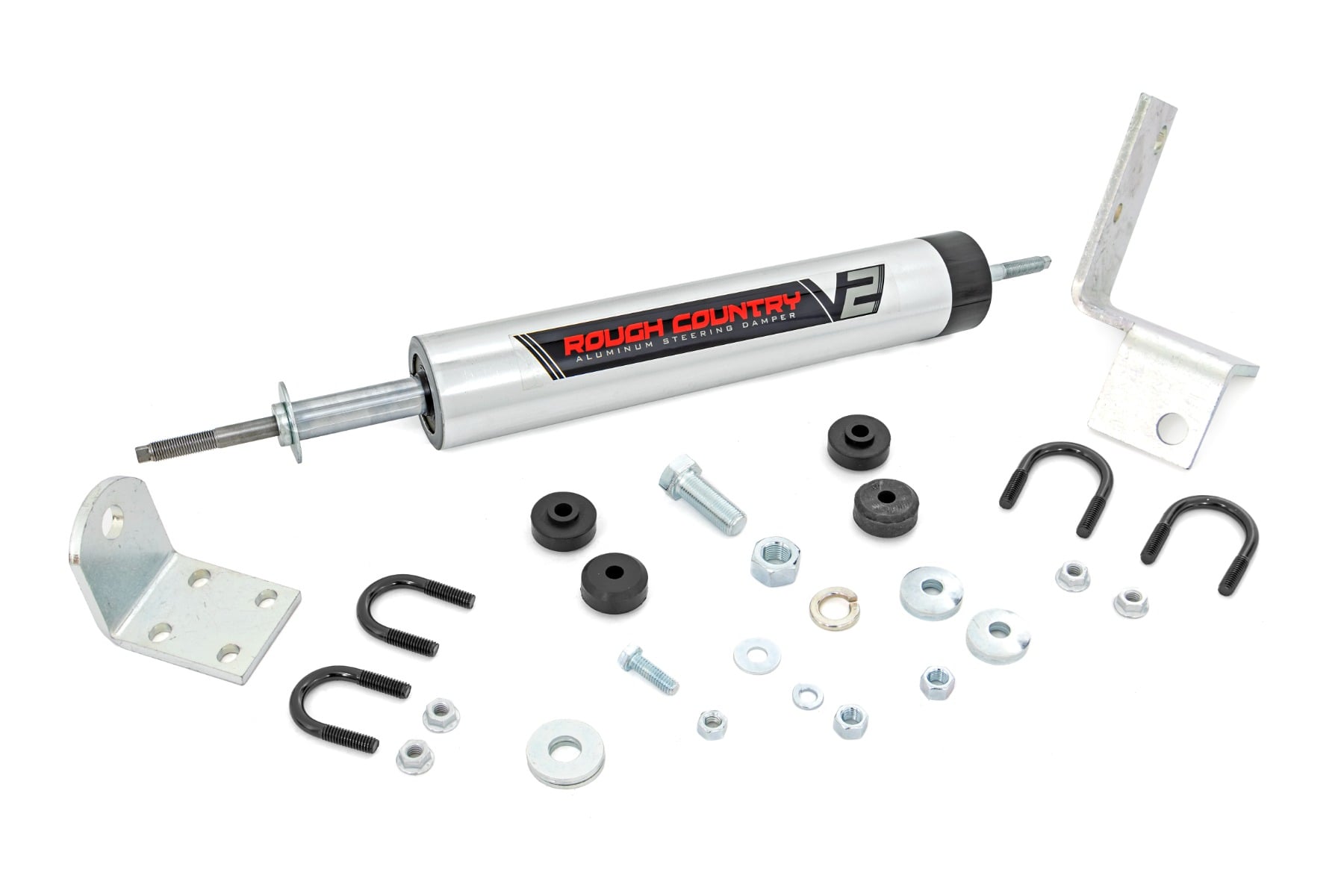 Rough Country V2 Steering Stabilizer for Pickup and SUV Applications