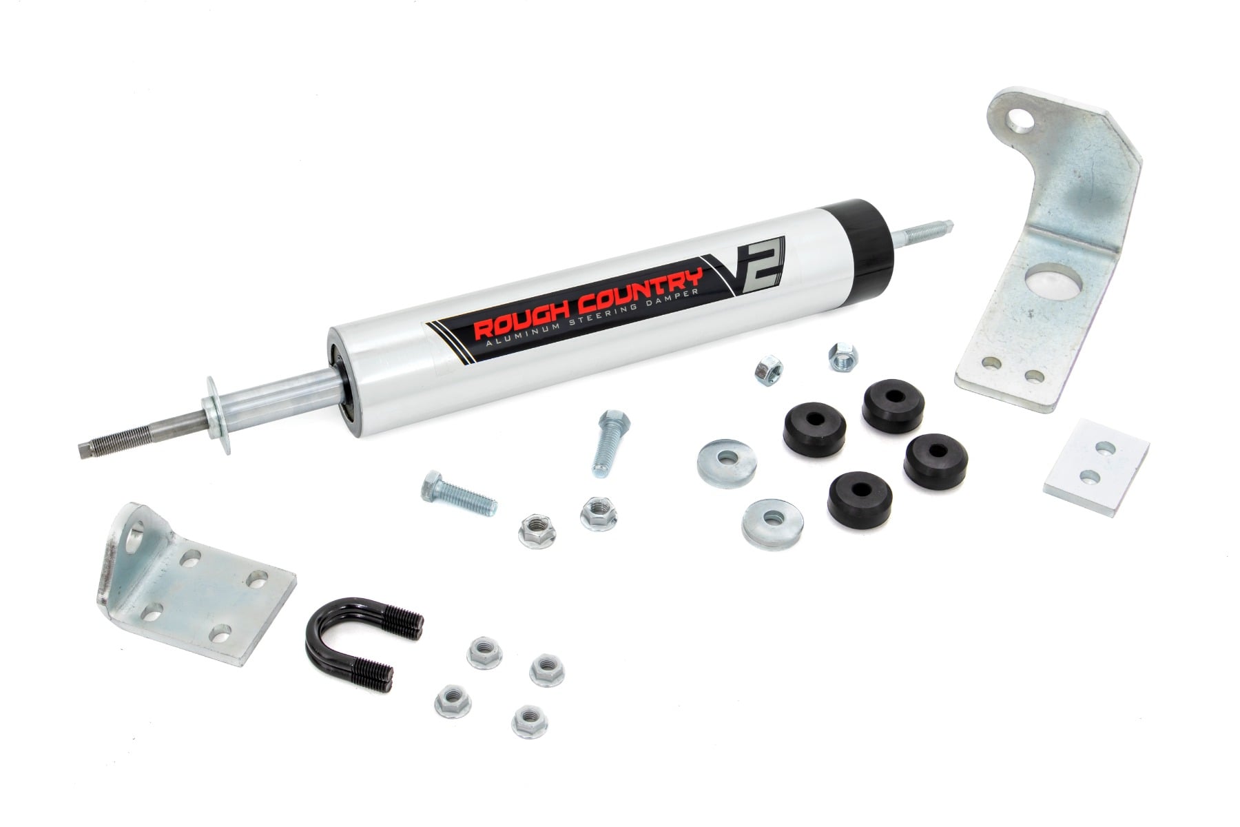 Rough Country V2 Steering Stabilizer for 1997-2003 Ford F-150 4WD