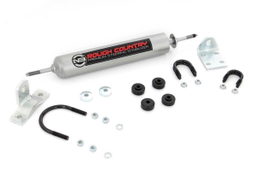N3 Steering Stabilizer for Jeep CJ, Scrambler, Samurai & Raider, view 2, Rough Country 8734530