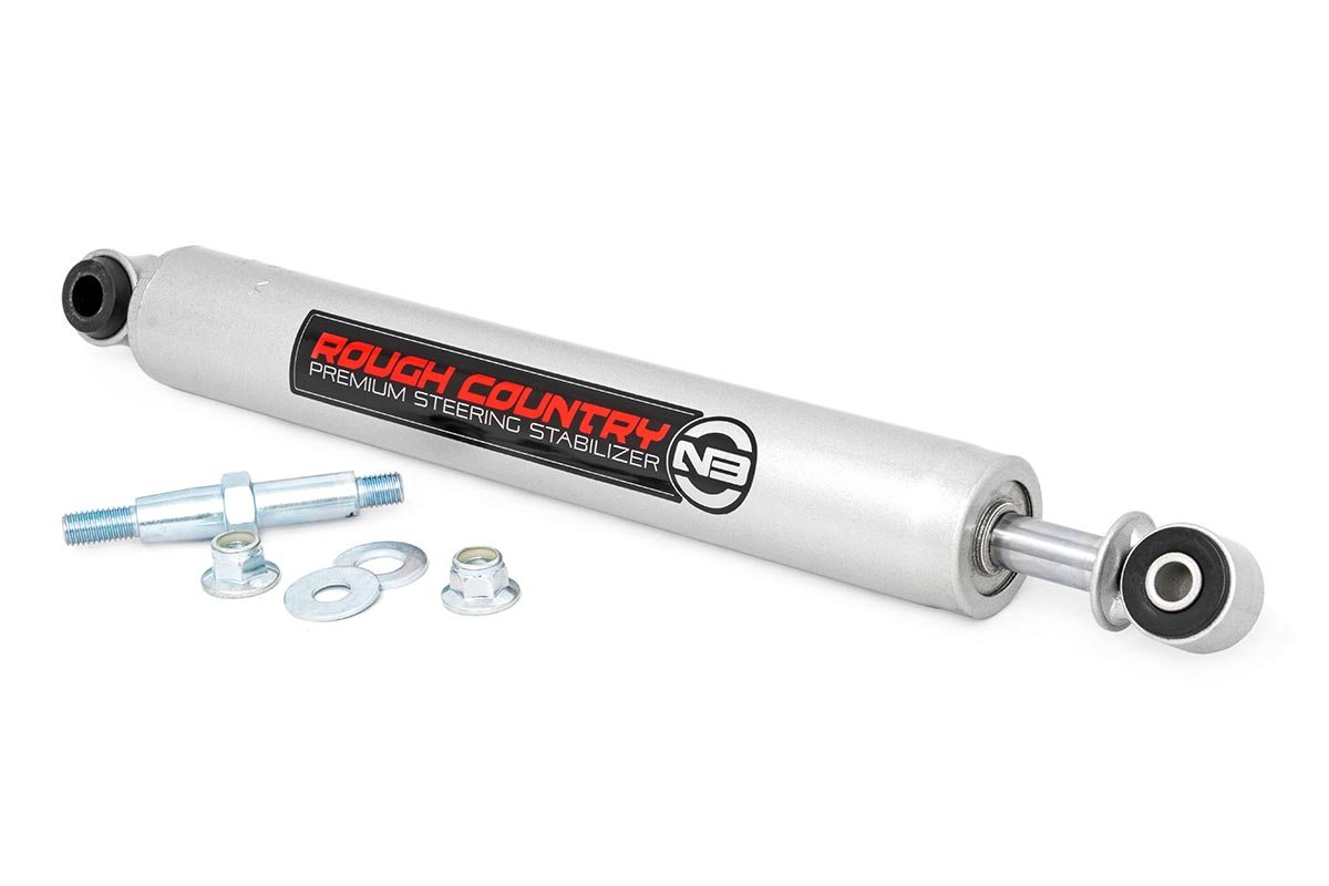 Rough Country steering stabilizer for Ford F-250 Super Duty (2008–2016)