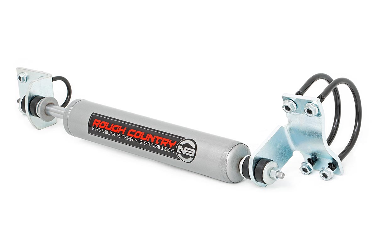 Rough Country N3 Steering Stabilizer for 1986–1997 Ford F-350 4WD