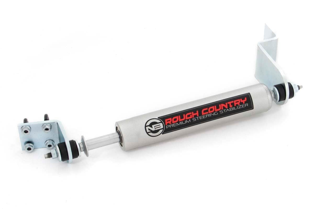 Rough Country N3 Steering Stabilizer for Dodge Ram 1500/2500/3500 RWD