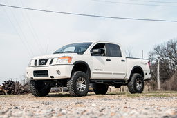 4-Inch Lift Kit with N3 Shocks for 2004-2015 Nissan Titan, view 3, Rough Country 874.20