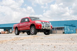 4-Inch Lift Kit with N3 Shocks for 2004-2015 Nissan Titan, view 4, Rough Country 874.20