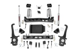 4-Inch Lift Kit with N3 Shocks for 2004-2015 Nissan Titan, Rough Country 874.20