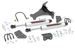 V2 Dual Steering Stabilizer for 2-8 in of Suspension Lift, view 2, Rough Country 8749270