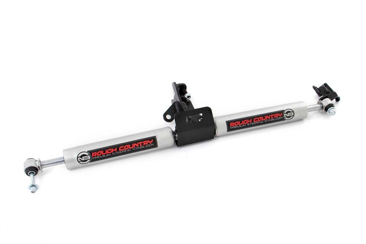 Rough Country N3 Steering Stabilizer for Jeep Cherokee & Grand Cherokee