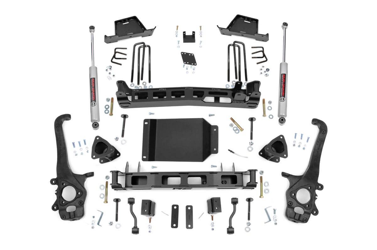 Rough Country 6-Inch Lift Kit with N3 Shocks for Nissan Titan