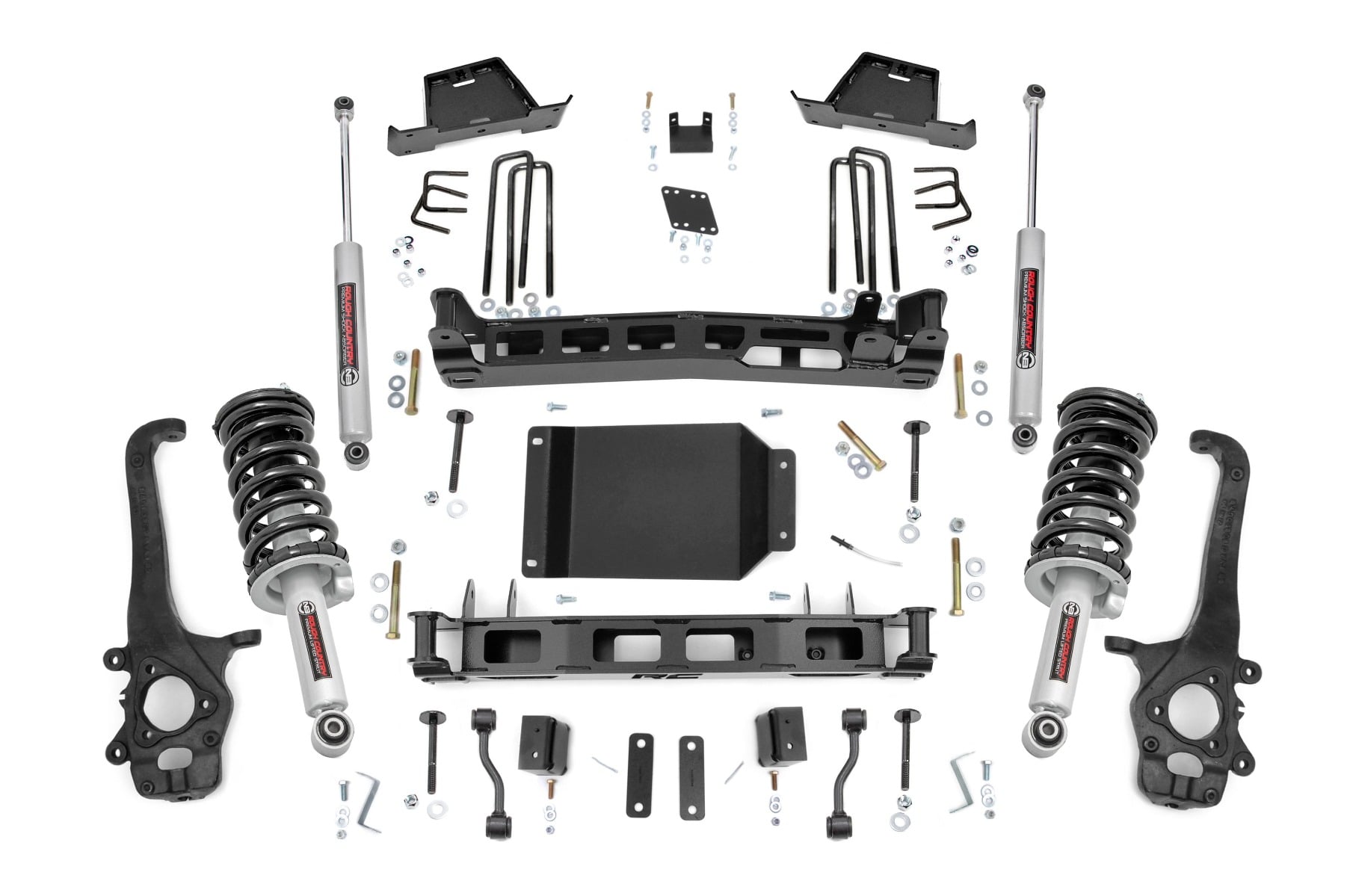 Rough Country 6-Inch Lift Kit with N3 Struts for 2004-2015 Nissan Titan 4WD