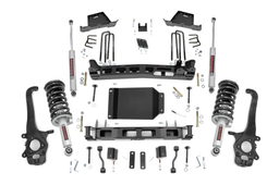 6-Inch Lift Kit with N3 Struts for 2004-2015 Nissan Titan 4WD dimension diagram, Rough Country 875.23