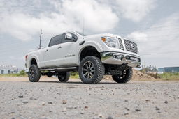 6-Inch Lift Kit with N3 Shocks for 2016–2024 Nissan Titan XD 4WD, view 6, Rough Country 87730